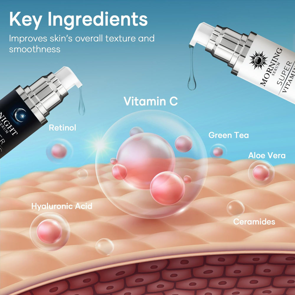 VANIDOX airless pump technology close-up keeps formula fresh.