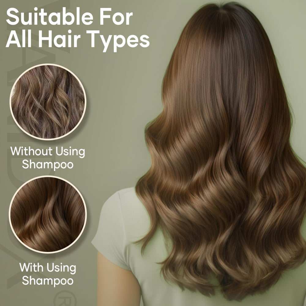 Vanidox science graphic highlights carbonic acid benefits for hair health.