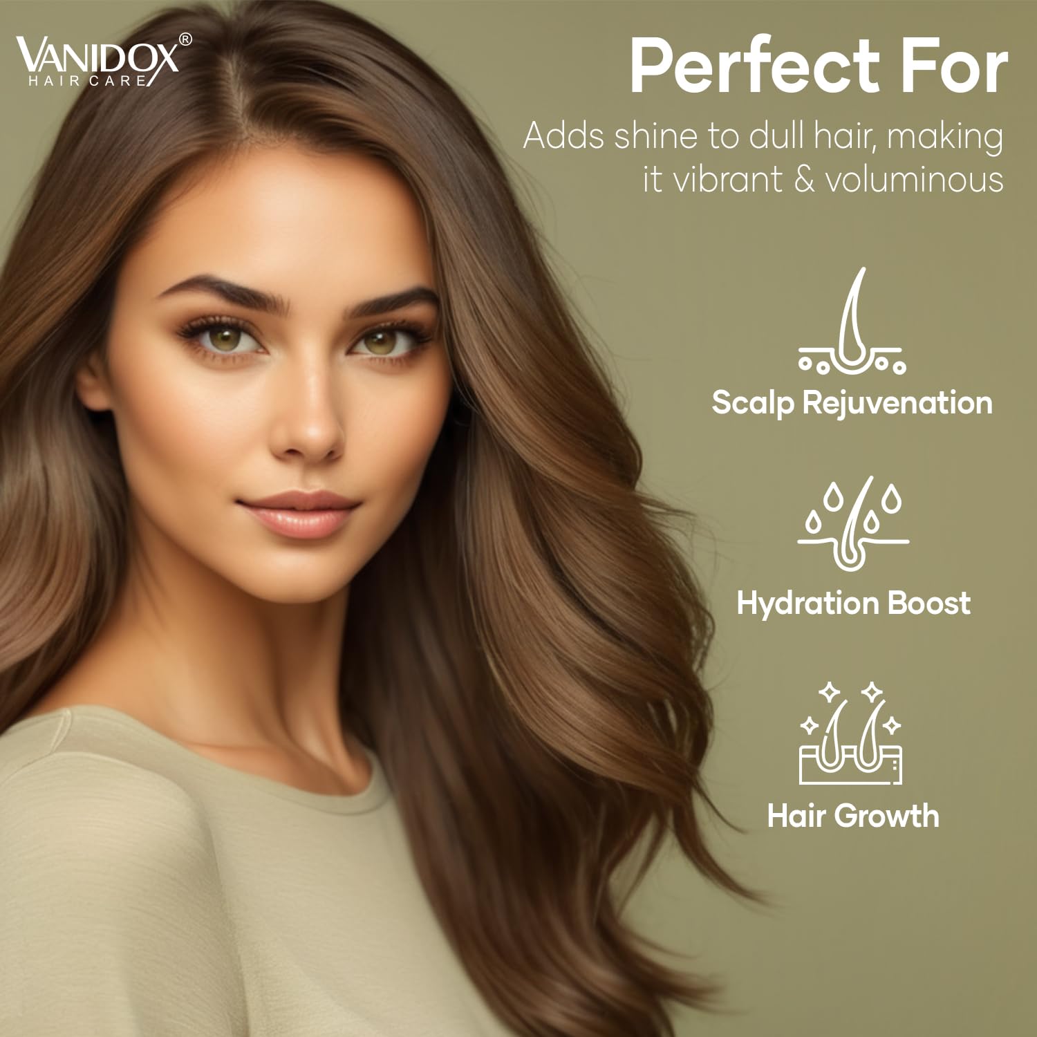VanidoX Coconut-Argan oil blend emphasizes moisture and softness in styling