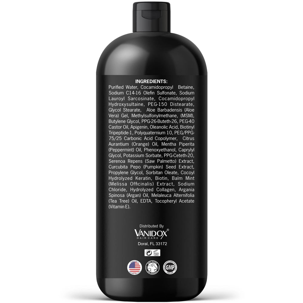 VanidoX Daily-use routine shot shows easy integration into shower care