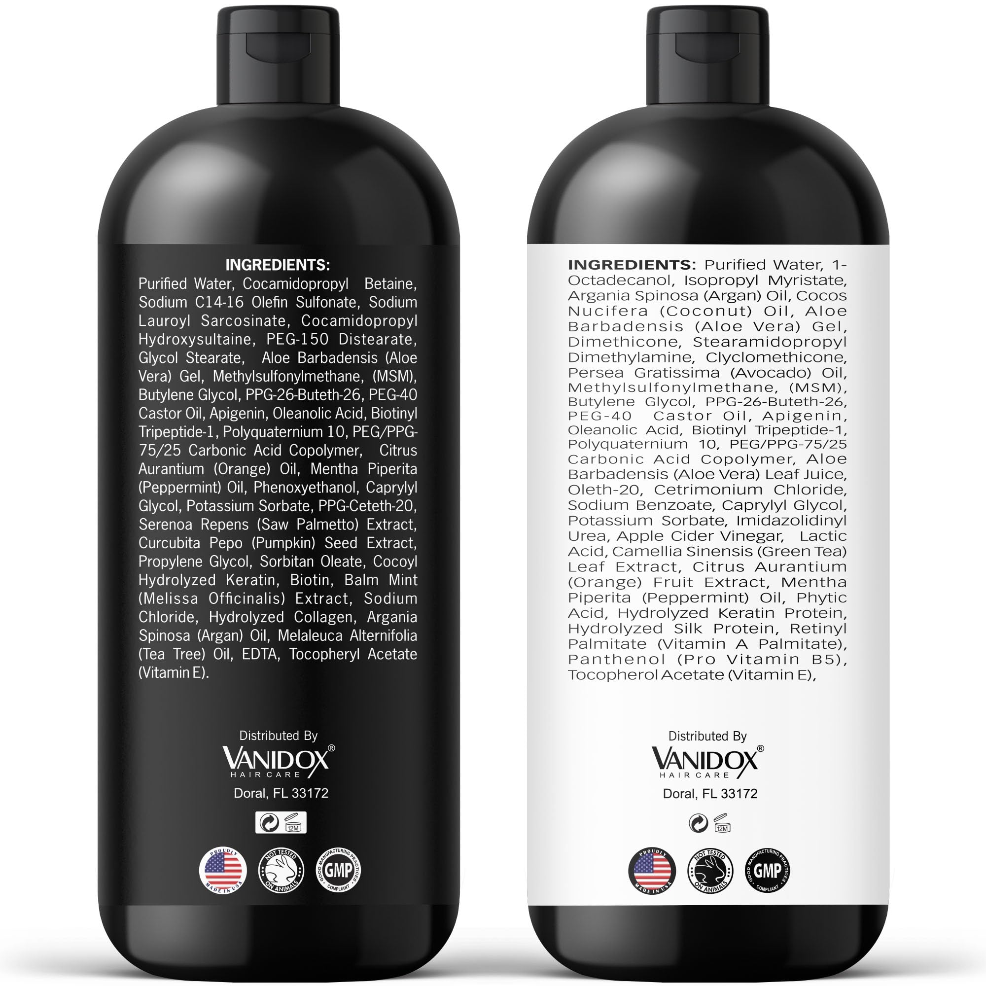 Vanidox USA-made stamp underscores domestic production pride.