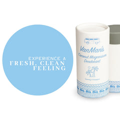 VanMan's underarm use demonstrates skin-friendly, gentle daily application.