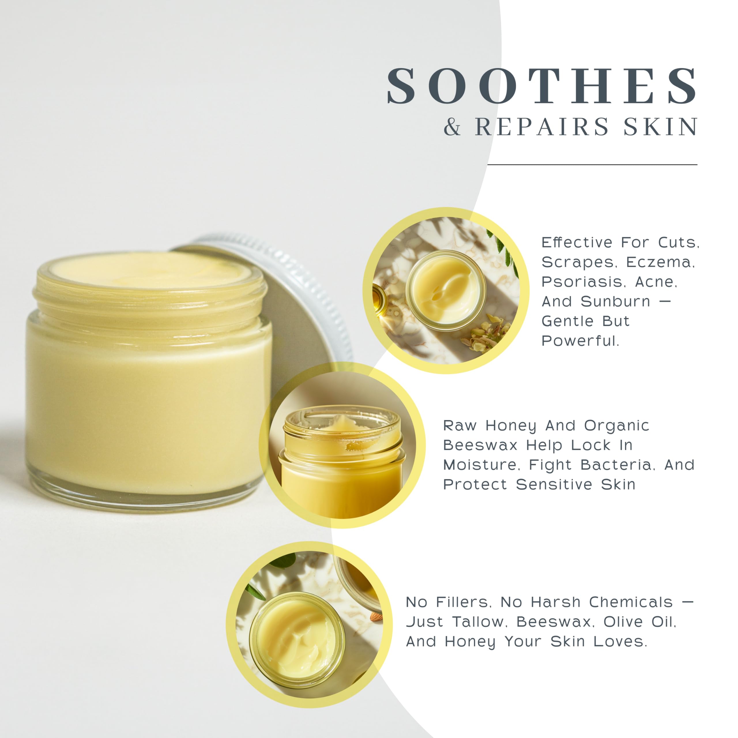 Hydration highlight on dry skin with Vanman's balm