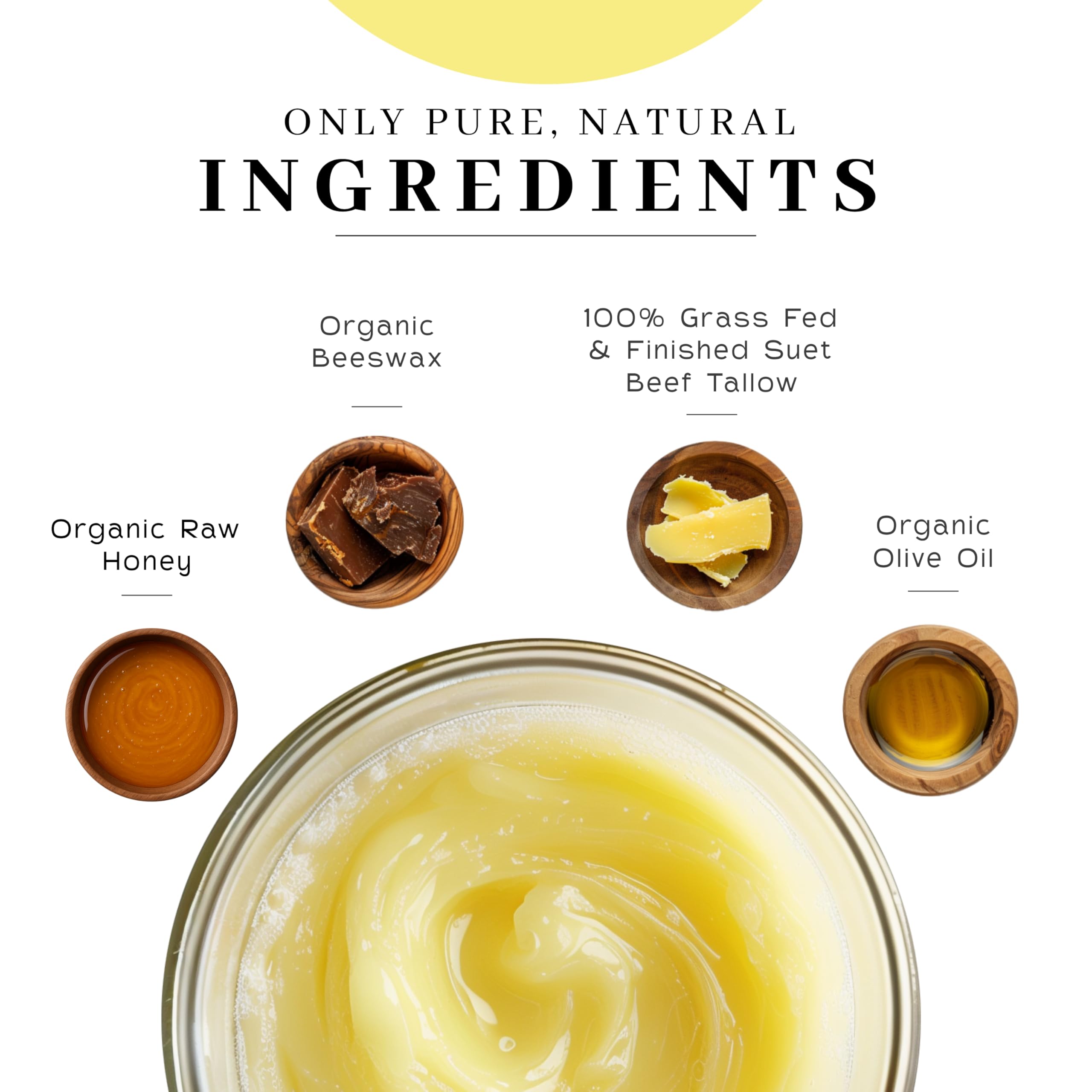 Close-up of silky texture of Vanman's balm for smooth skin