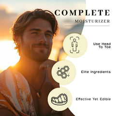 VanMan Company Vanman's whipped tallow vanilla jar spread demonstrates rich, long lasting moisturization.