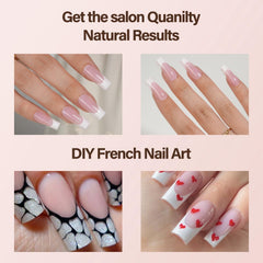 Vansiho no-primer-needed nail tips for fast, tool-free styling