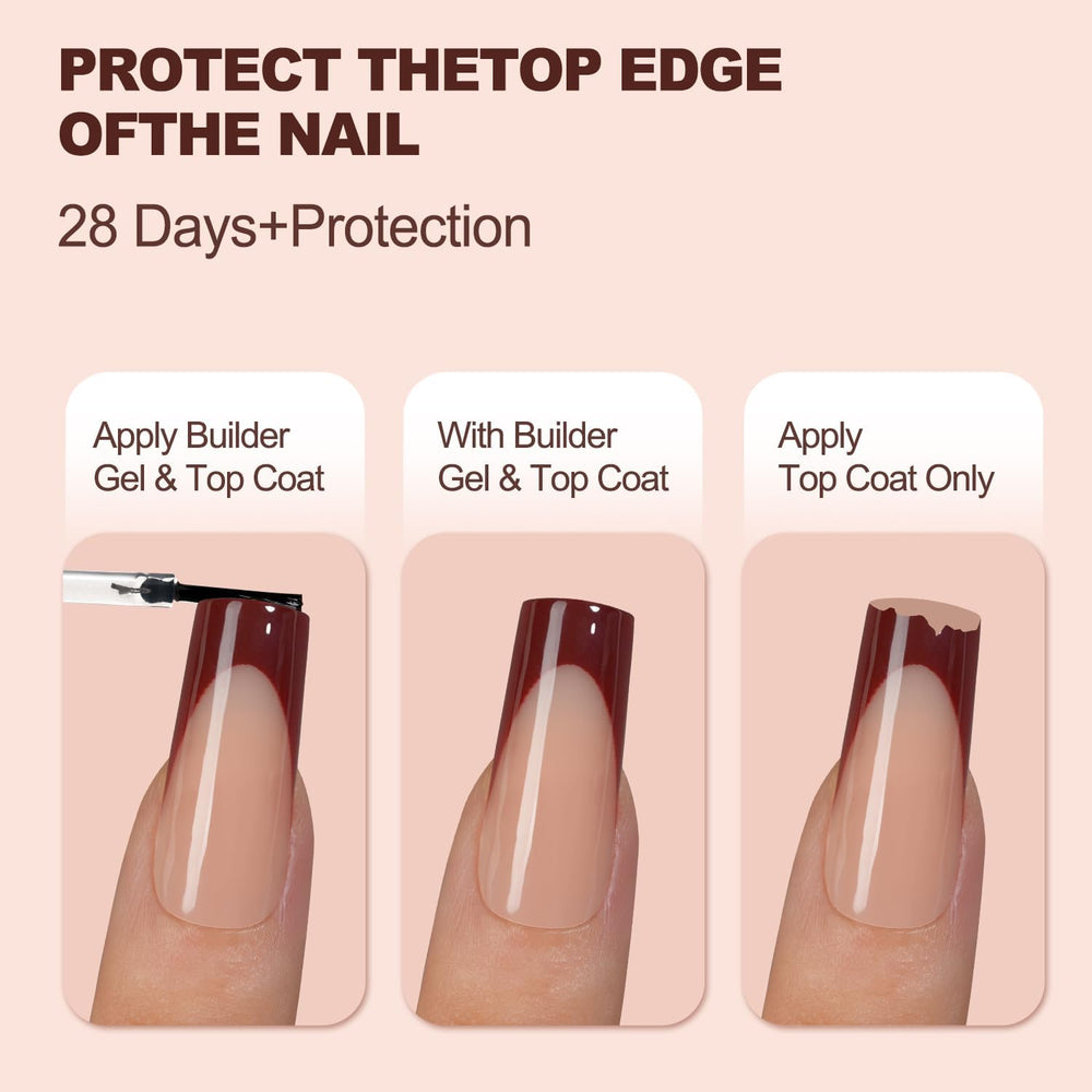 Vansiho soft gel material creates a natural look and flex