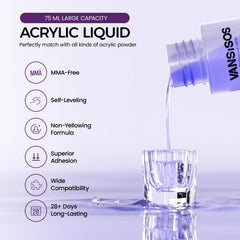 VANSISOS kit: brush size 12 for precise acrylic application