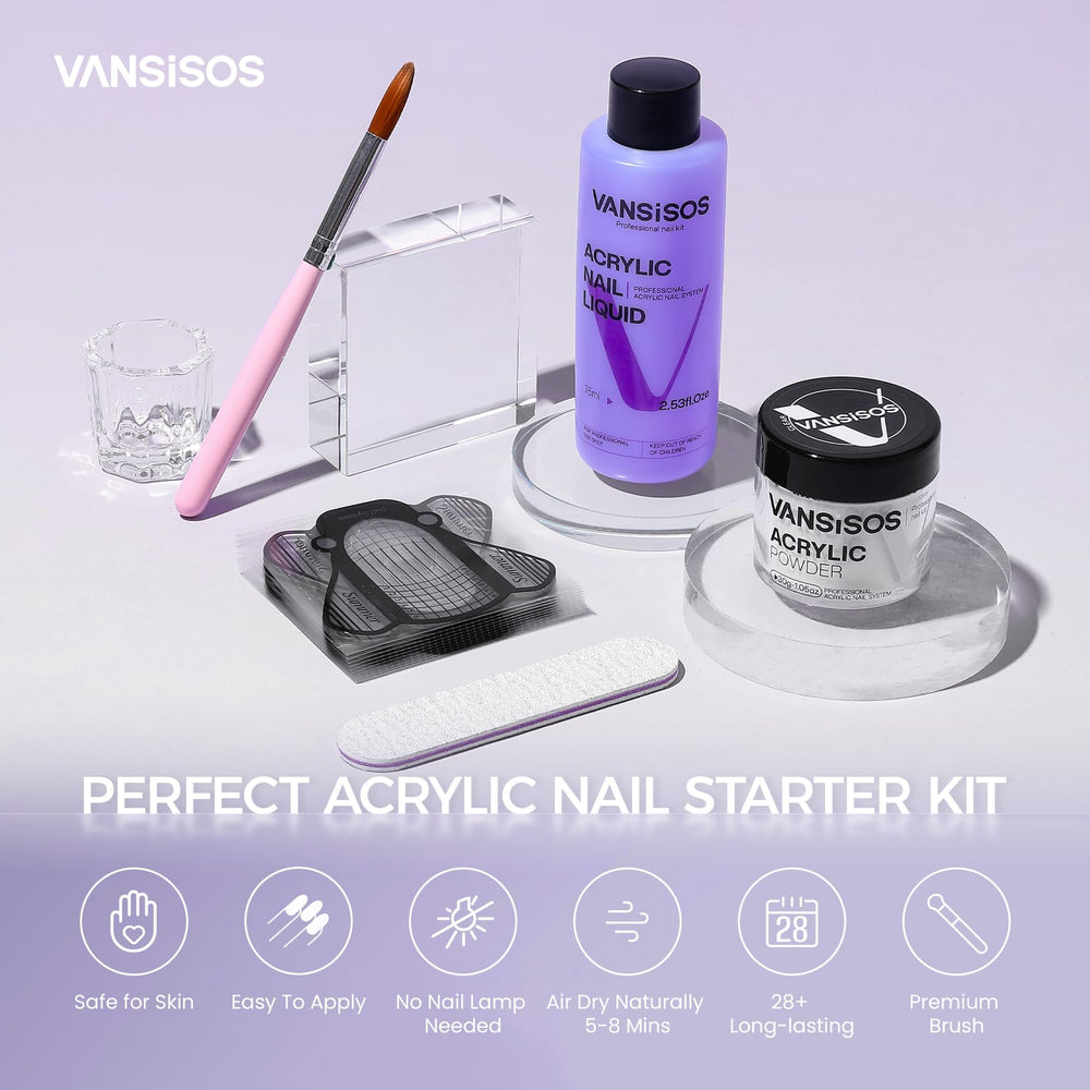 VANSISOS kit: materials for easy at-home nail art and extensions