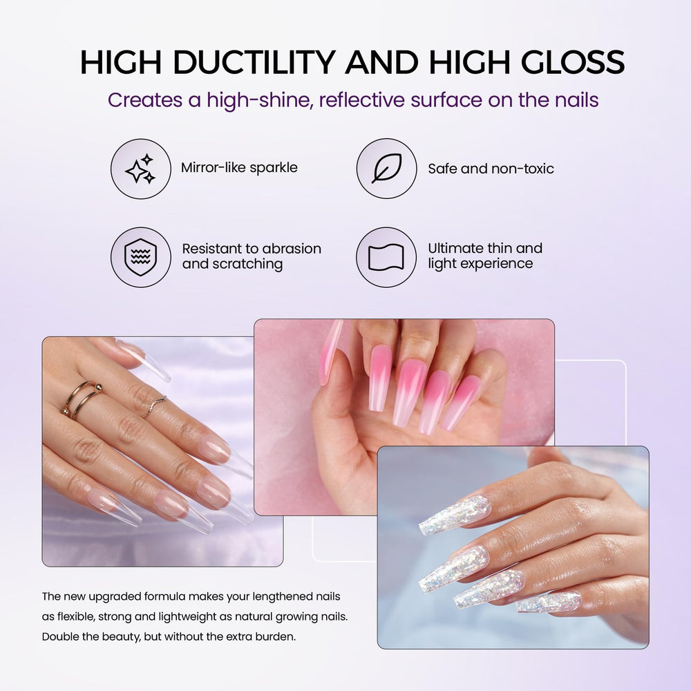 VANSISOS base and top coat 10ml for durable finish