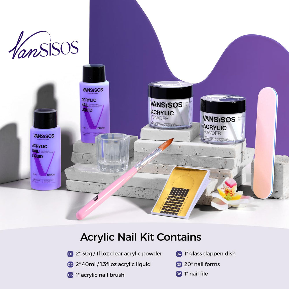 VANSISOS at-home manicure kit enables salon-like results.