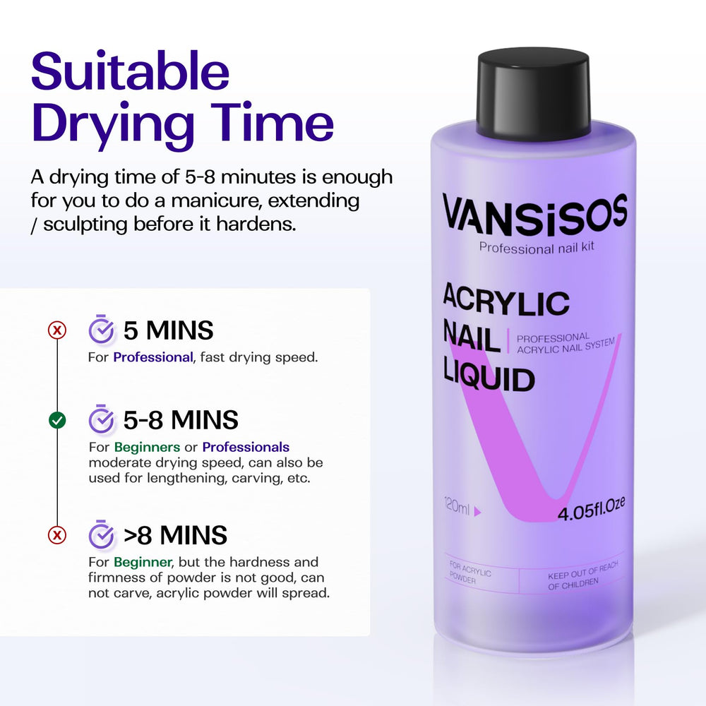 VANSISOS MMA-free formula offers lower odor for home use.