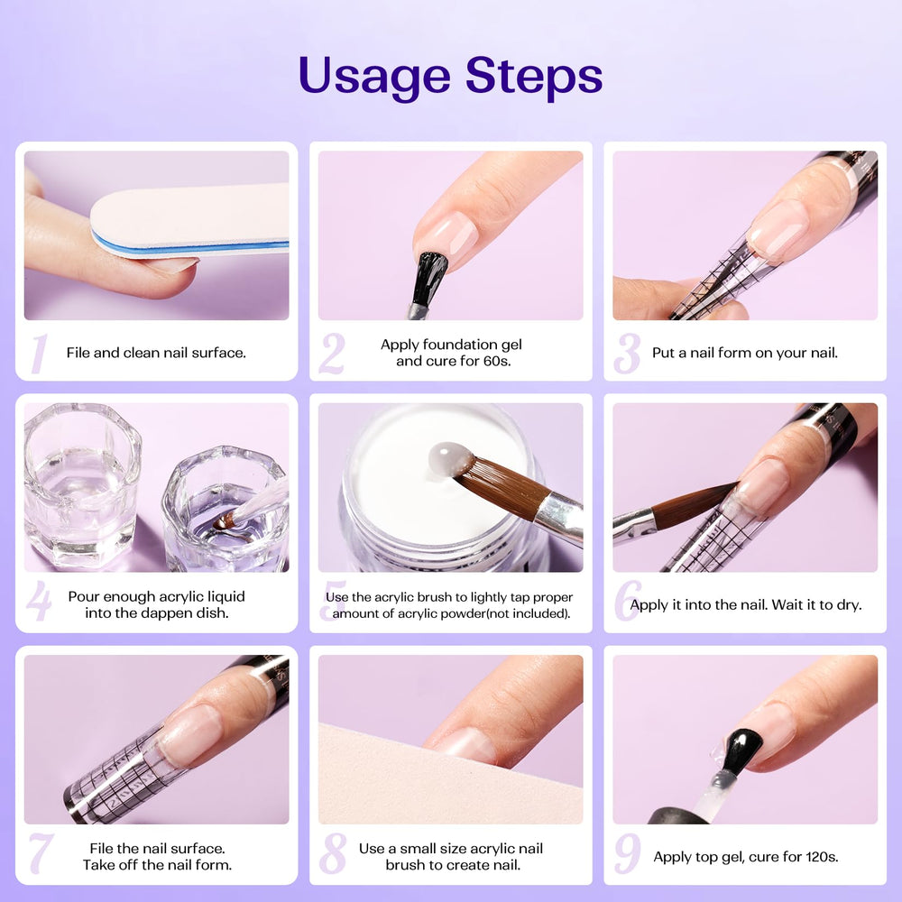 VANSISOS monomer liquid used on nails for flexible wear