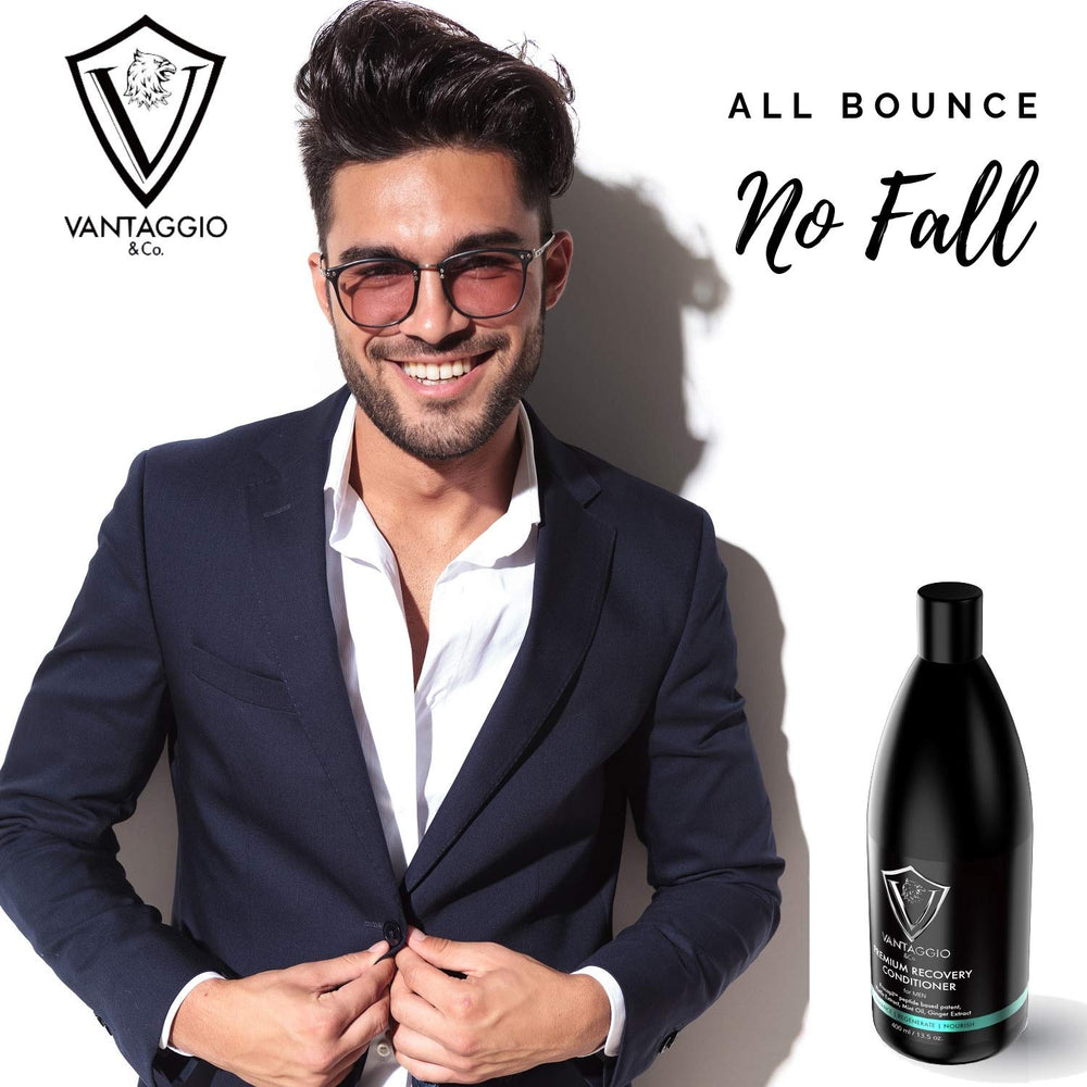 Vantaggio & Co. pump bottle design enables easy daily use.