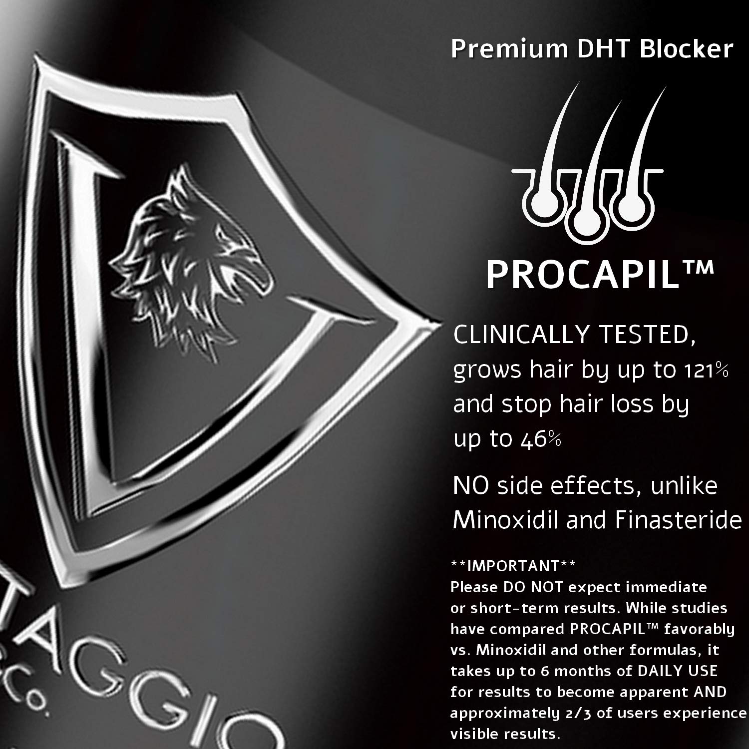 Vantaggio & Co. packaging front view emphasizes premium branding.