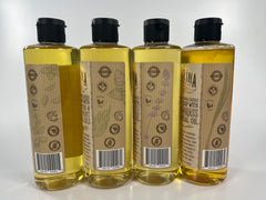 Varina Castile Soap eucalyptus spearmint bottle highlighting natural freshness.