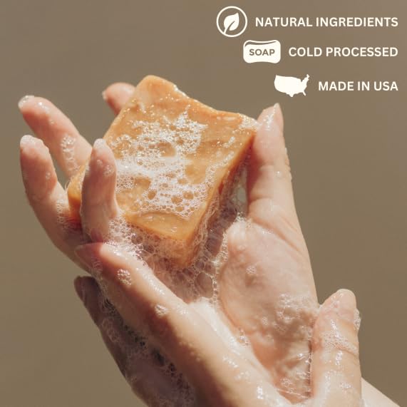 Varina Mens Variety Soap product showcase suggesting daily use for face and body care