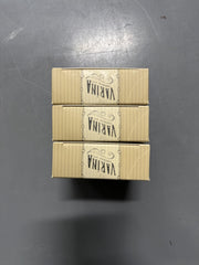 Varina tobacco flower soap lather on hand suggests gentle cleansing and soothing aroma.