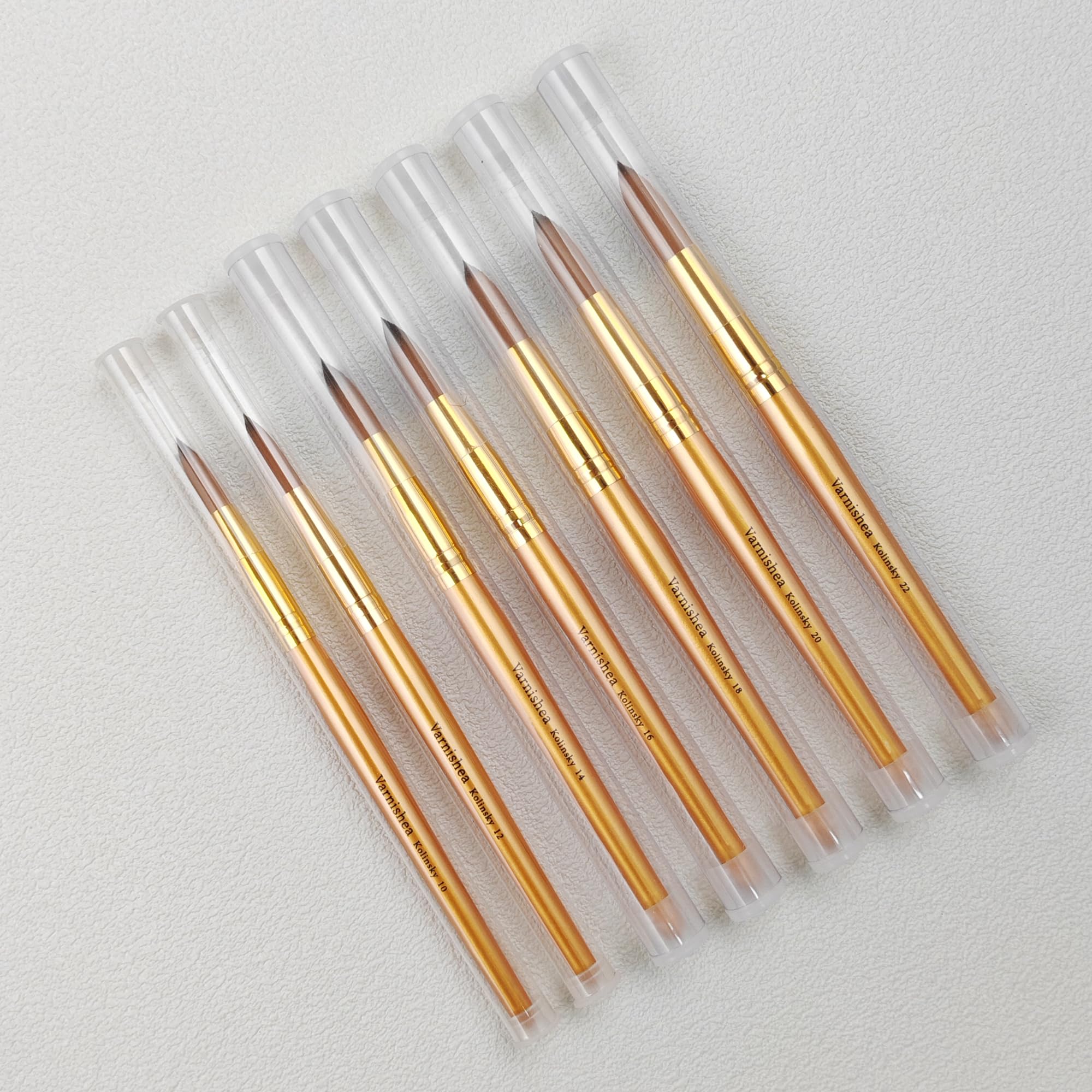 varnishea care-ready brush stored dry to maintain hair quality
