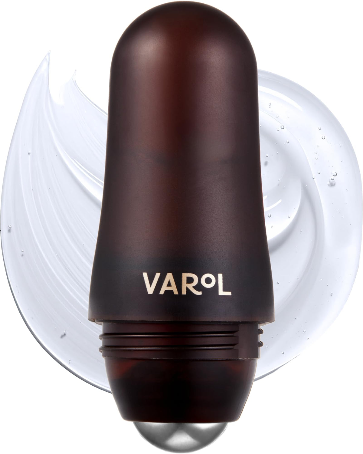 VAROL Ice Roll Serum bottle for on-the-go skincare and easy storage