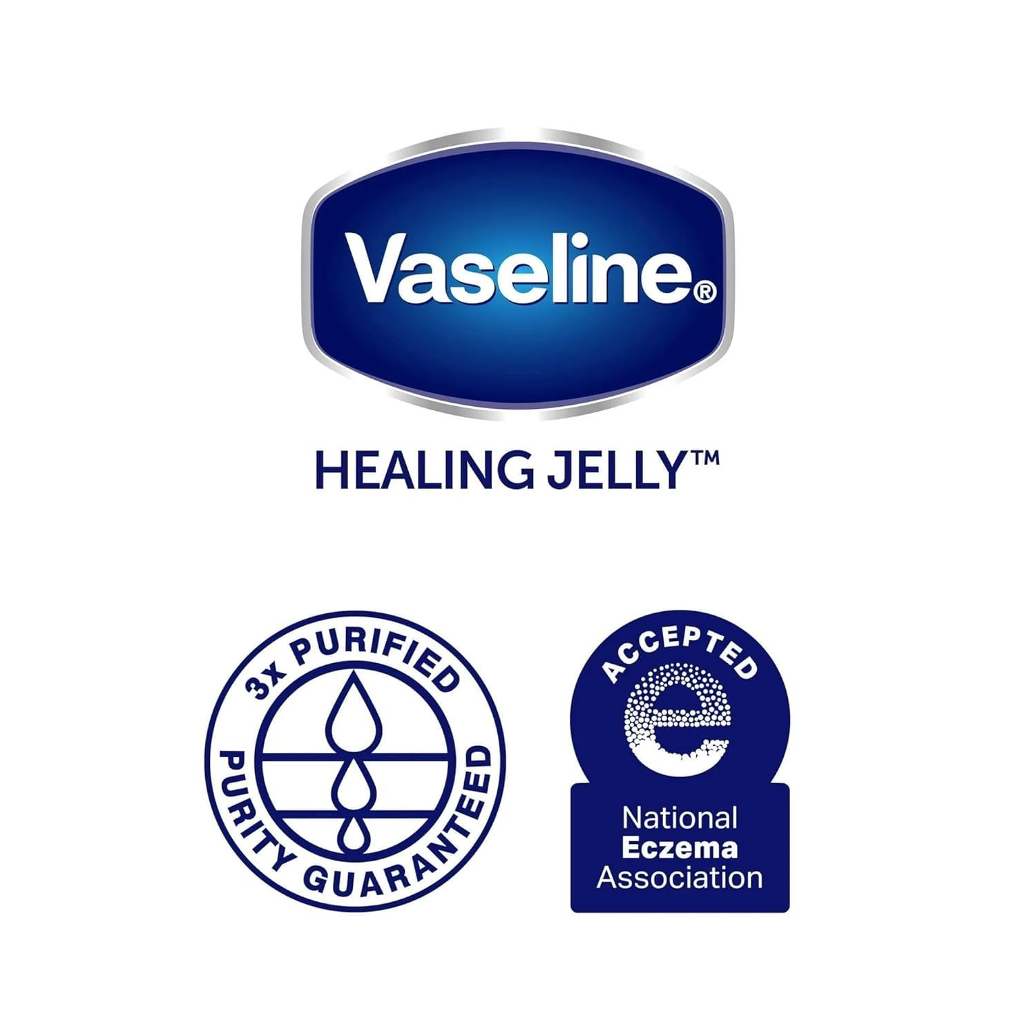 Vaseline clinically tested petroleum jelly for dry skin relief