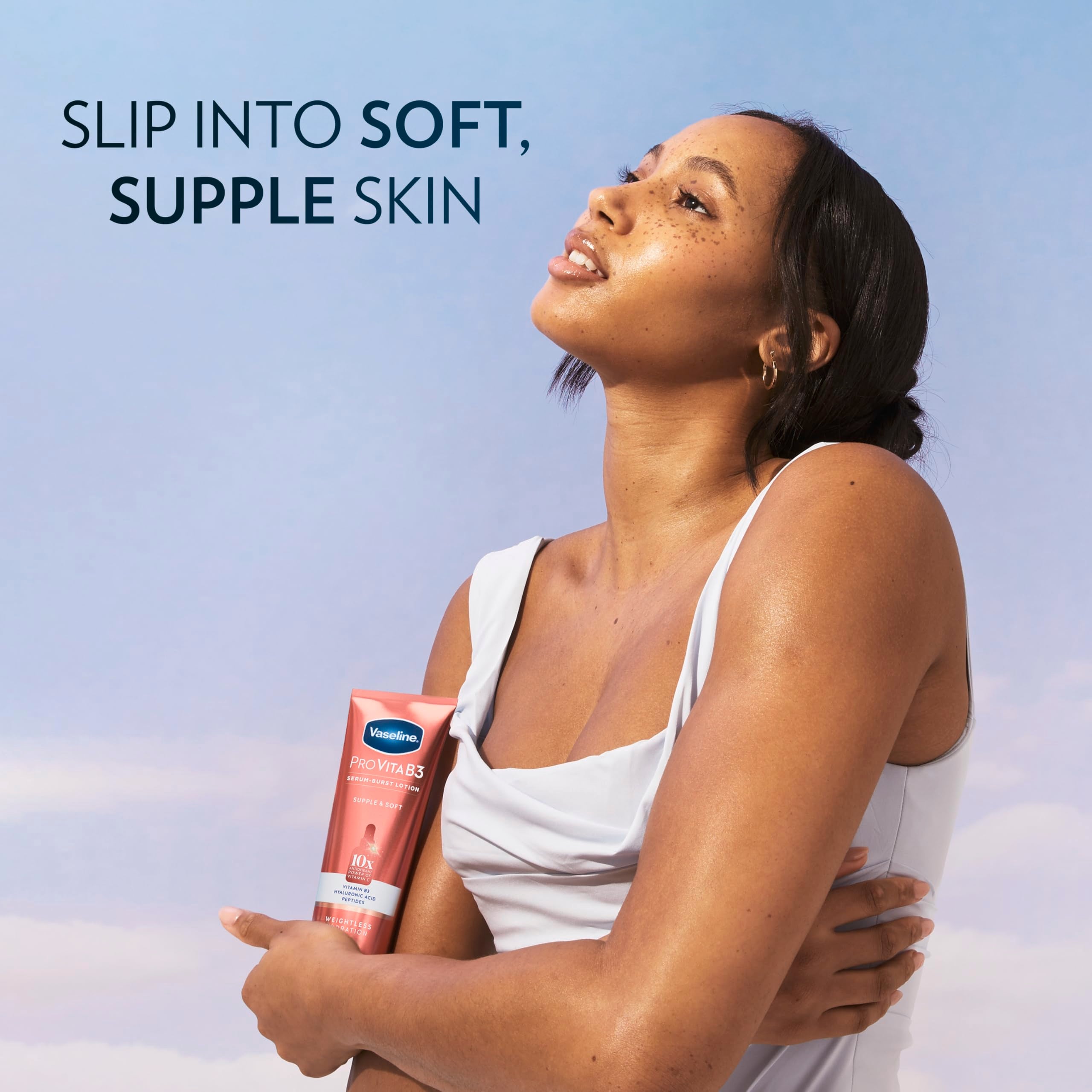 Fragrance notes of creamy florals, red berries, and a green nuance.