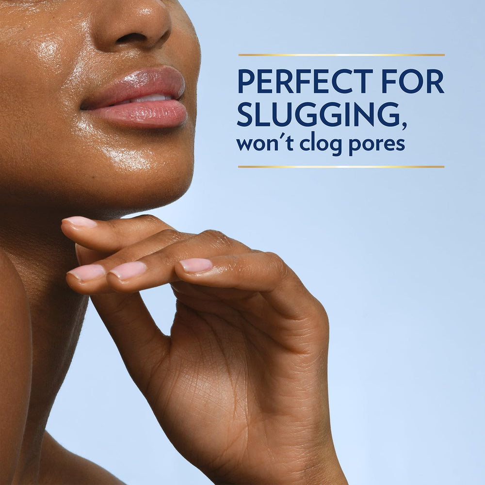 Vaseline hypoallergenic fragrance-free formula for sensitive skin daily moisturization.