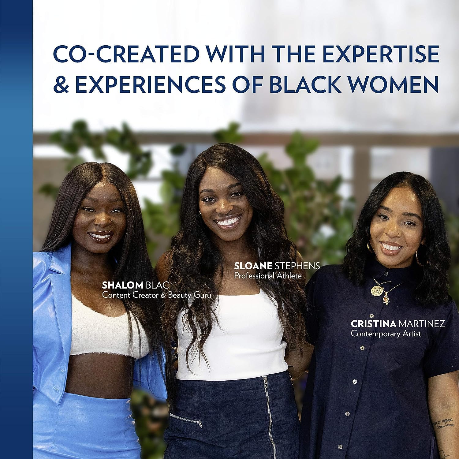 Vaseline Illuminate Me badge indicating co-creation with Black women