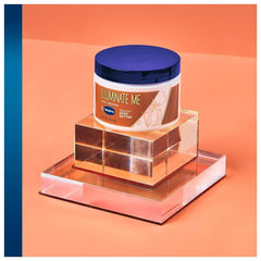 Vaseline Illuminate Me fragrance closeup highlighting warm jasmine and citrus scent