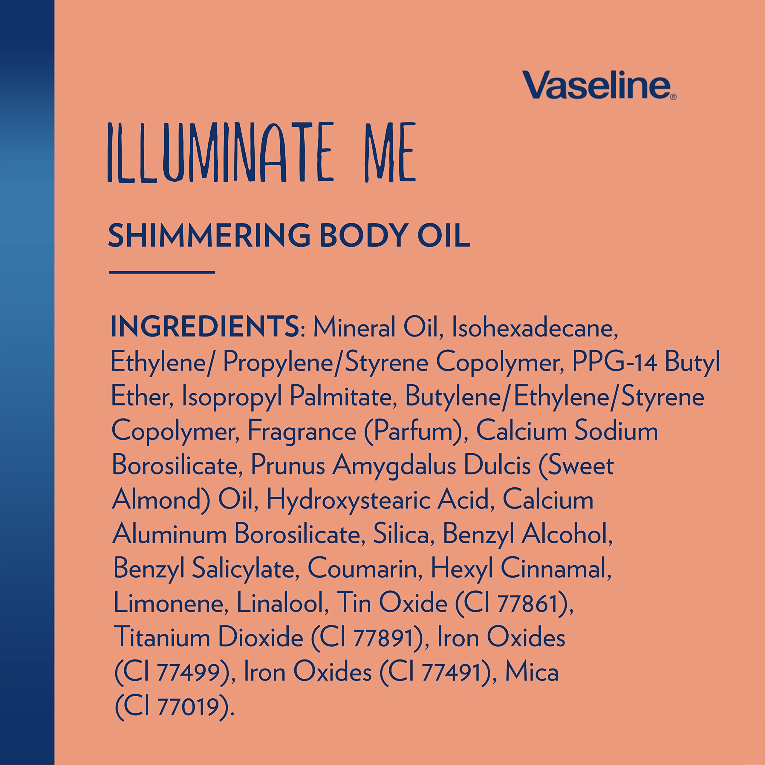 Vaseline Illuminate Me bottle on melanin-rich skin enhances natural glow and hydration.