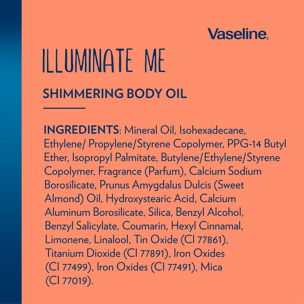 Vaseline Illuminate Me bottle on melanin-rich skin enhances natural glow and hydration.