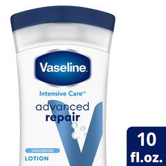 Vaseline Intensive Care Unscented 2-pack elbows and knees treated for softness
