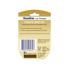 Close-up of Creme Brulee lip balm application for daily moisture and comfort.