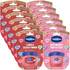 Vaseline Lip Therapy Rosé tinted balm mini set for soft lips and light color