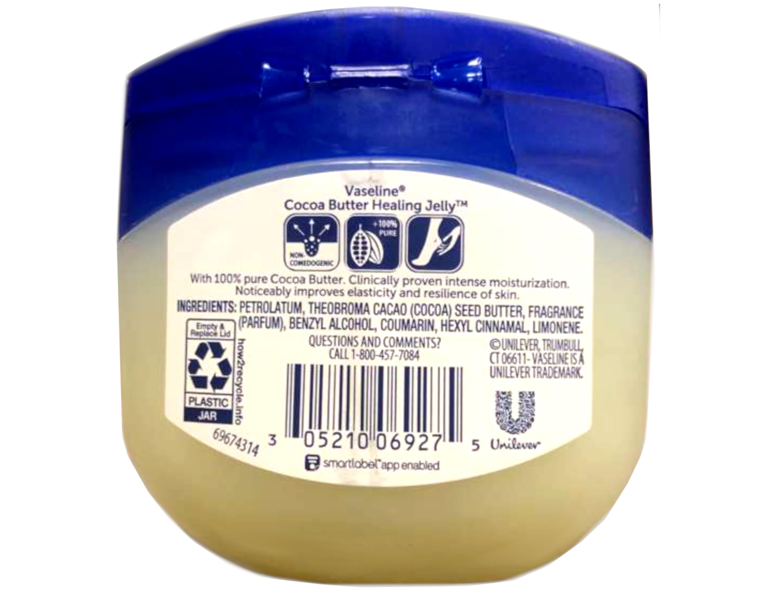 Vaseline pack of 10 jars shown for convenient multi-pack value.
