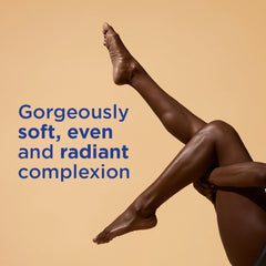 Vaseline Radiant X Even Tone ingredients graphic with niacinamide and lipids