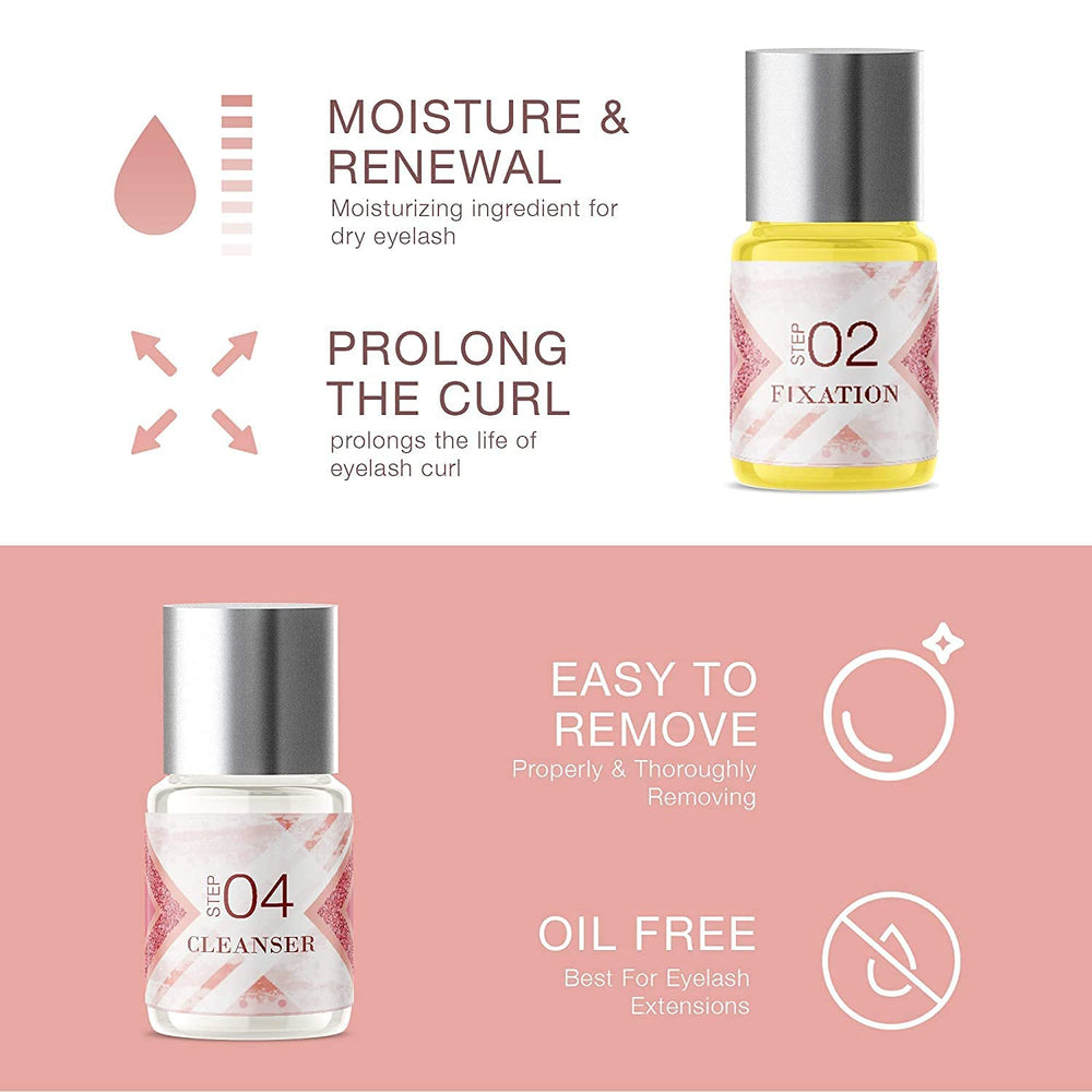 VASSOUL nutrition solution bottle to nourish lashes.