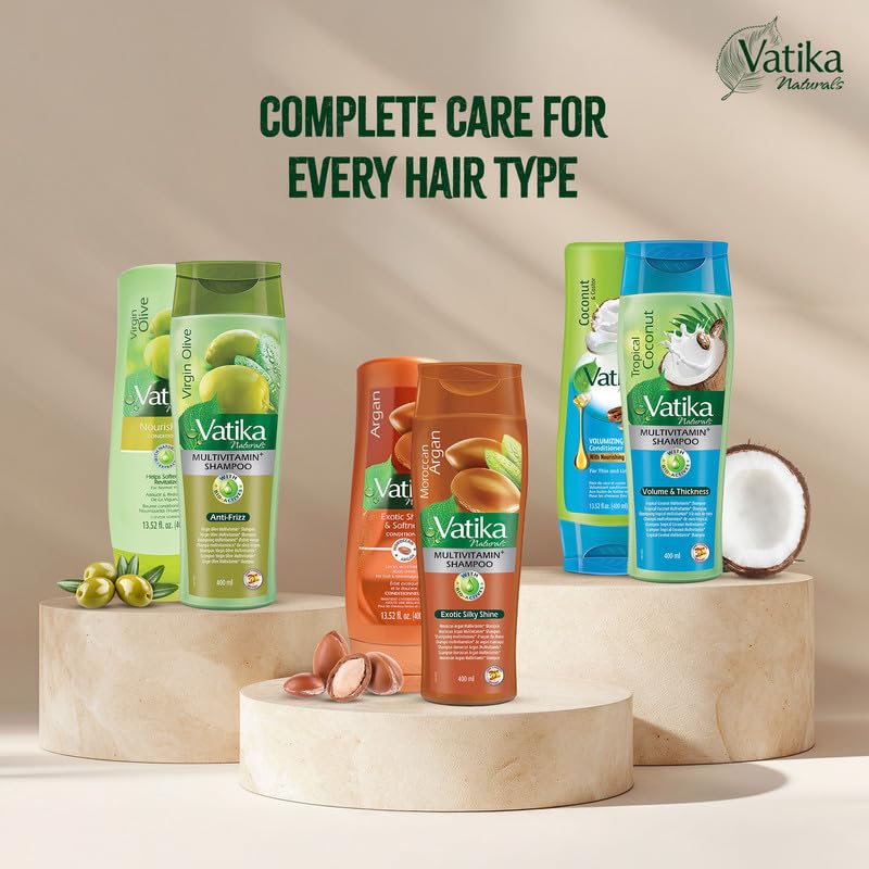 Vatika Naturals daily-use packaging highlights easy routine