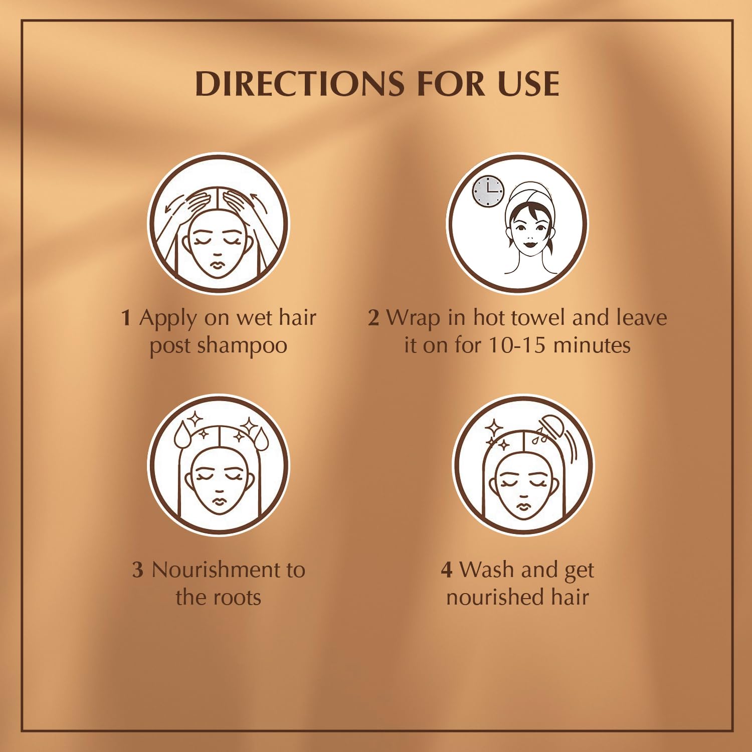 Vatika Naturals Hot Oil Hair Mask end-damage closeup showing smoother ends.