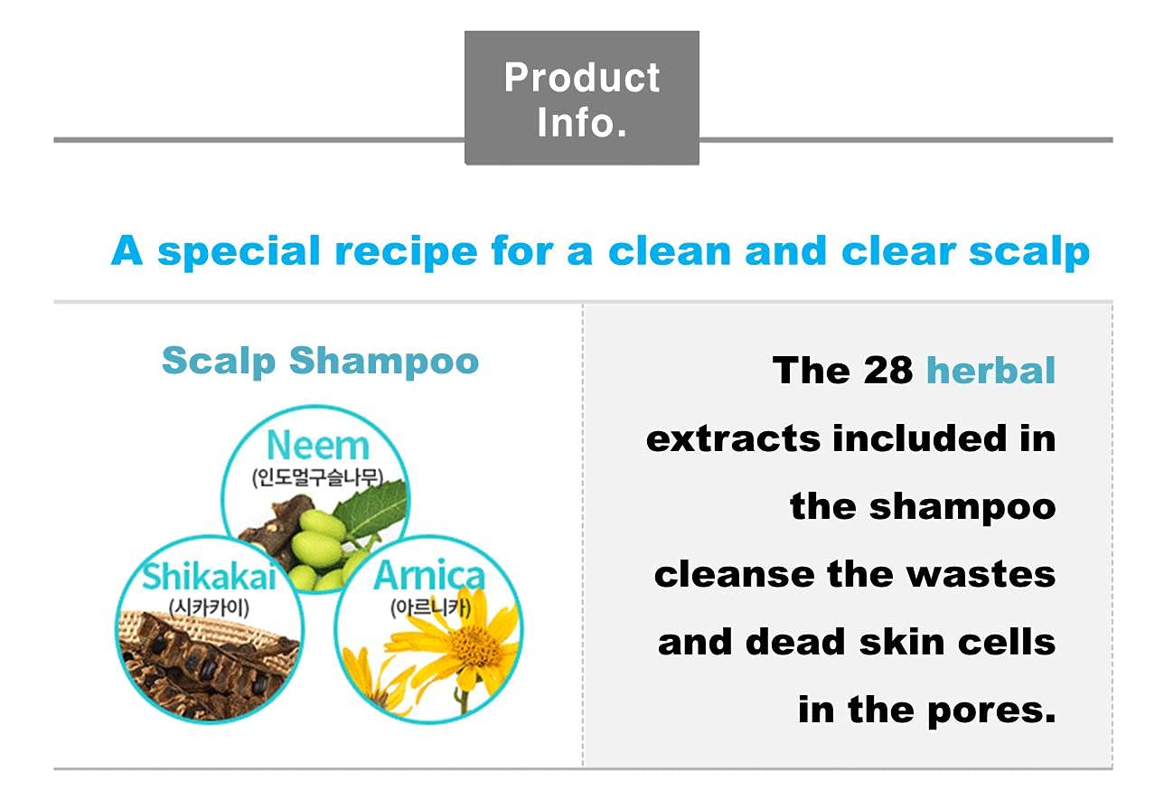 VAU Atomy shampoo during rinse offers a clean, easy wash.
