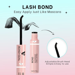 VAVALASH holds lashes for 48-72 hours and is waterproof.