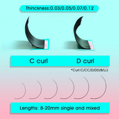 VAVALASH Cashmere Easy Fan Lashes soft feel for comfortable wear.