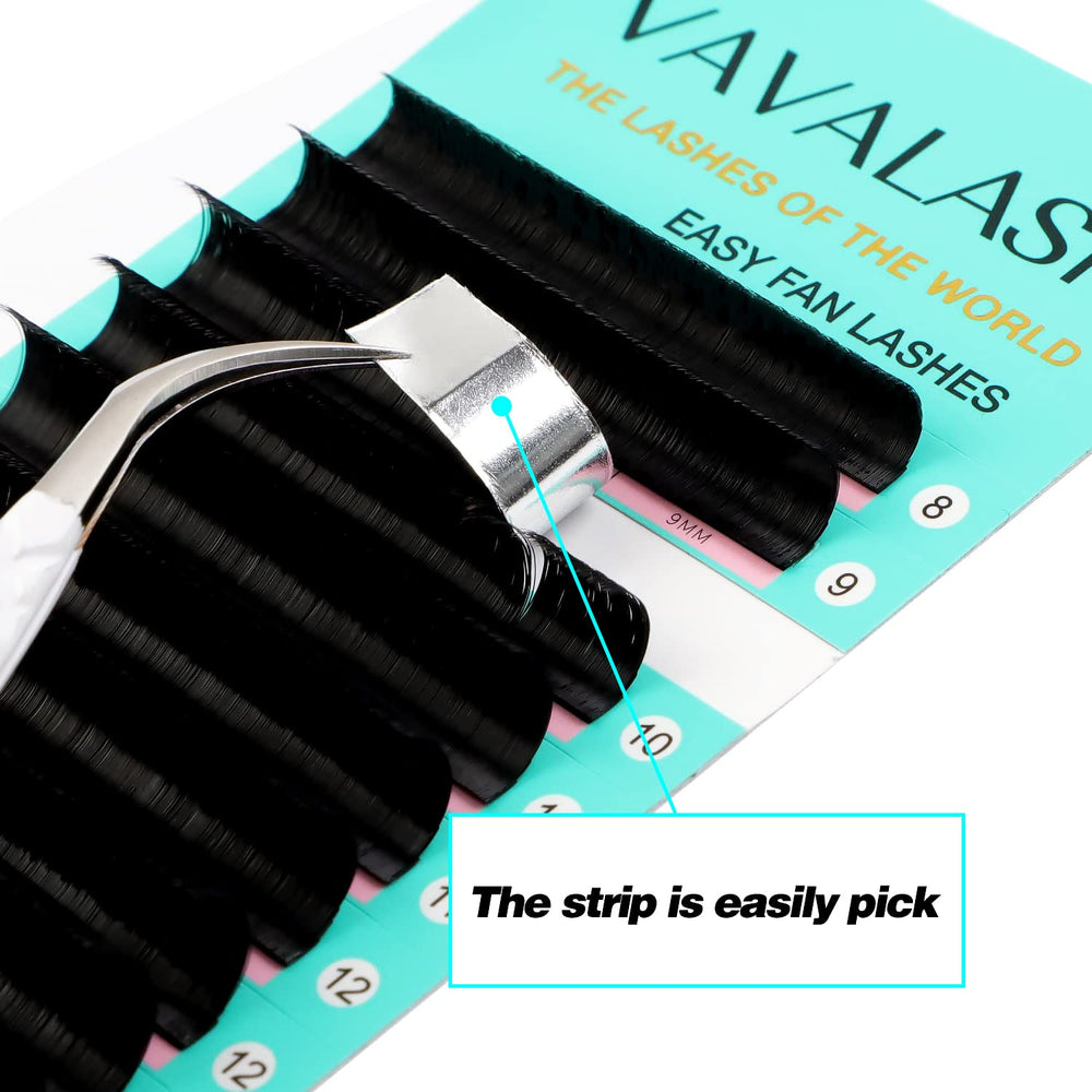 VAVALASH easy fan lashes designed for quick, beginner-friendly volume looks