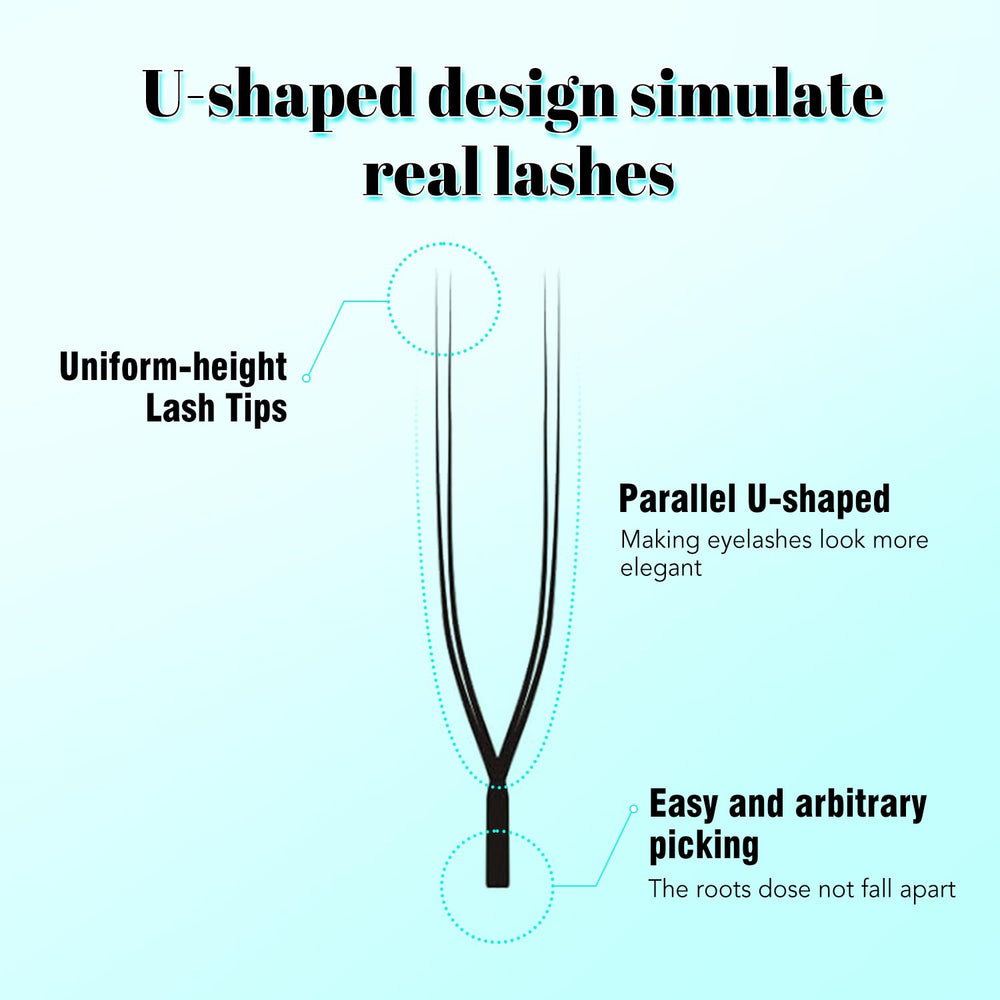 VAVALASH D and C curl options with 8-15mm length, 12-row tray