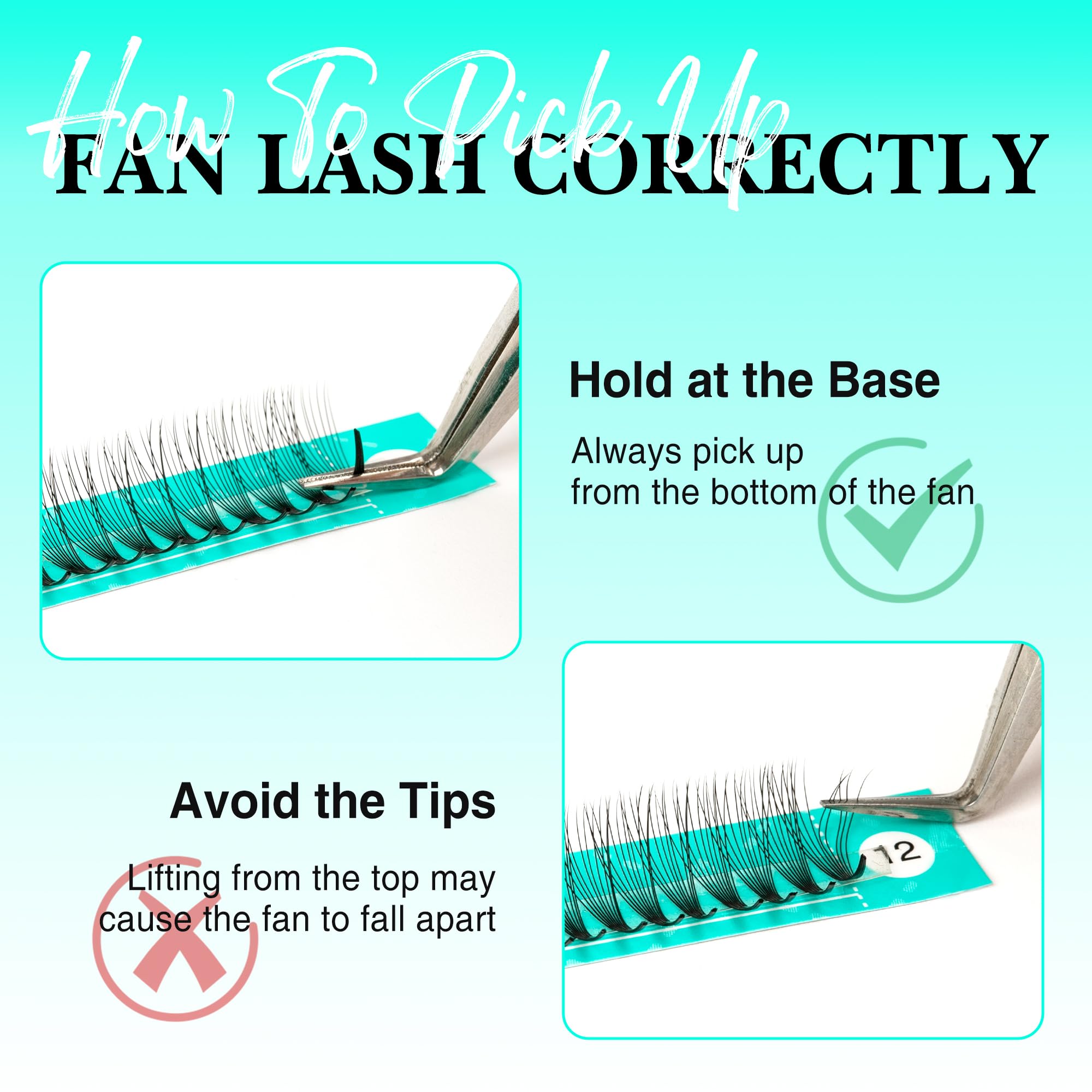 VAVALASH handmade volume lashes designed for efficient salon applications.