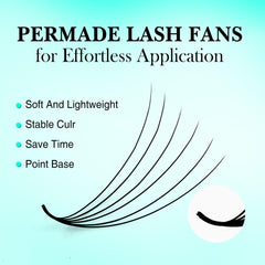 Silk PBT material gives a luxurious, soft touch to VAVALASH fans.