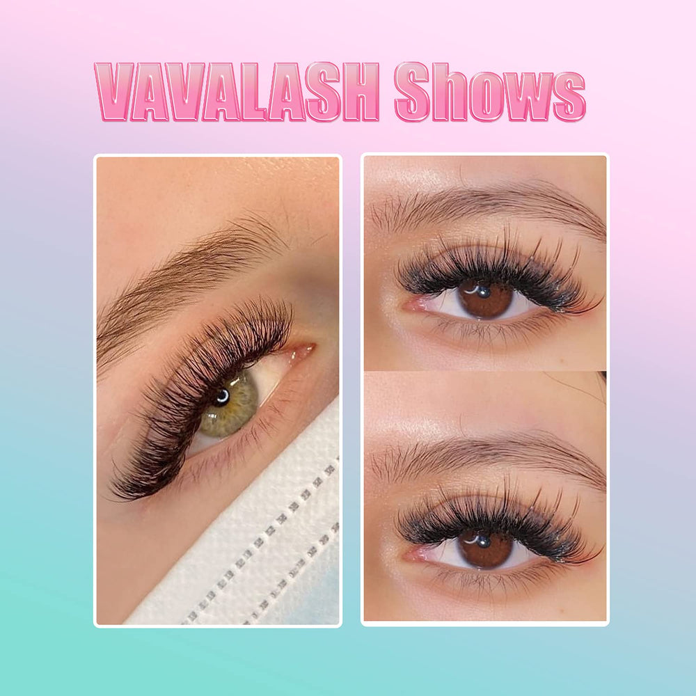 VAVALASH premade volume lashes ideal for classic to volume transitions.