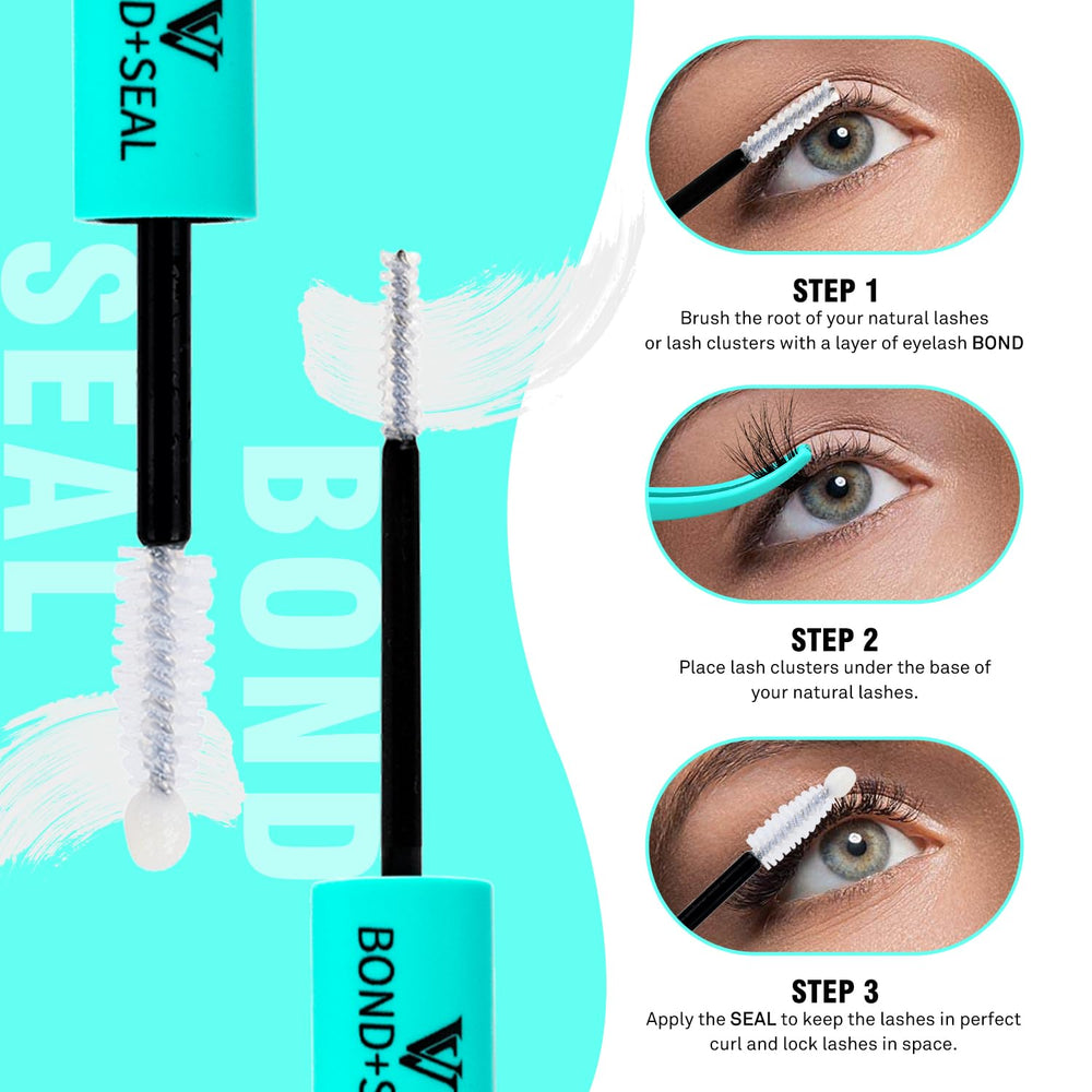 Close-up of spiral brush applicator delivering precise bond and seal