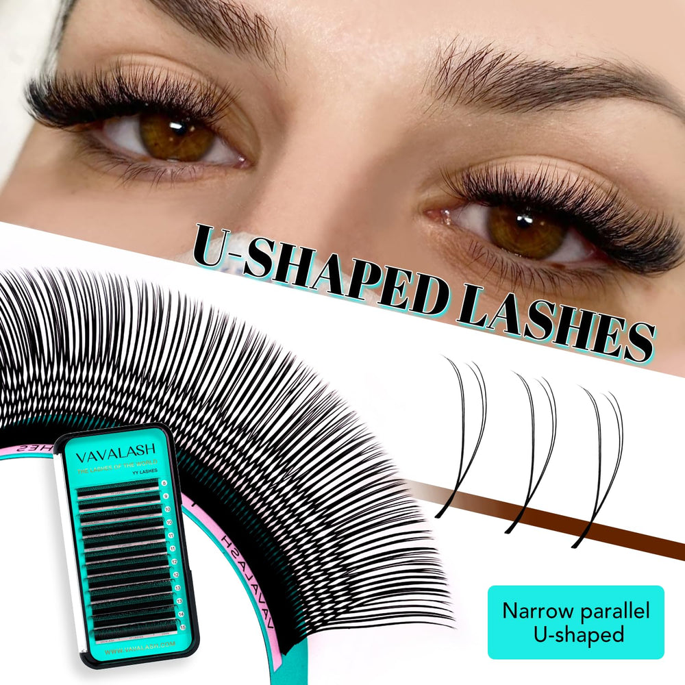 VAVALASH UU fan lash 2D u-shape for quick, wispy volume