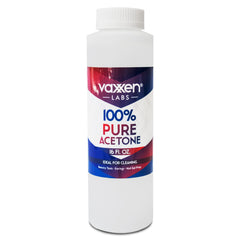 Vaxxen Labs 100% Pure Acetone bottle for fast, clean nail polish removal.